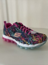 Skechers Big Girls Skech Air Color Chaos Sneakers 4