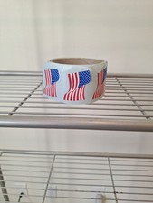 Mrs. Grossman American Flag Stickers USA On Roll 1989