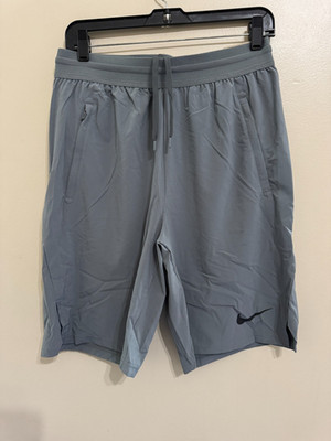 Nike Dri-FIT Flex Vent Max 9'' Training Shorts DM5950-084 Grey Men s Size S-Tall