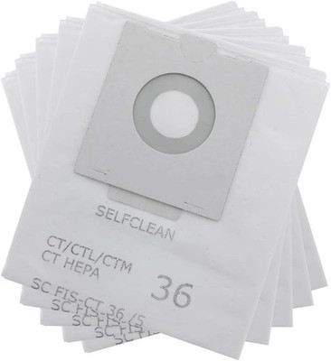 5 Pack 496186 Selfclean Filter Bag for festool 496187 577084 576760 75038 75037