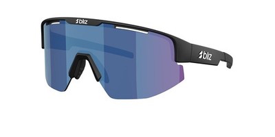 BLIZ Matrix Sportbrille matt black / smoke blue multi Gläser