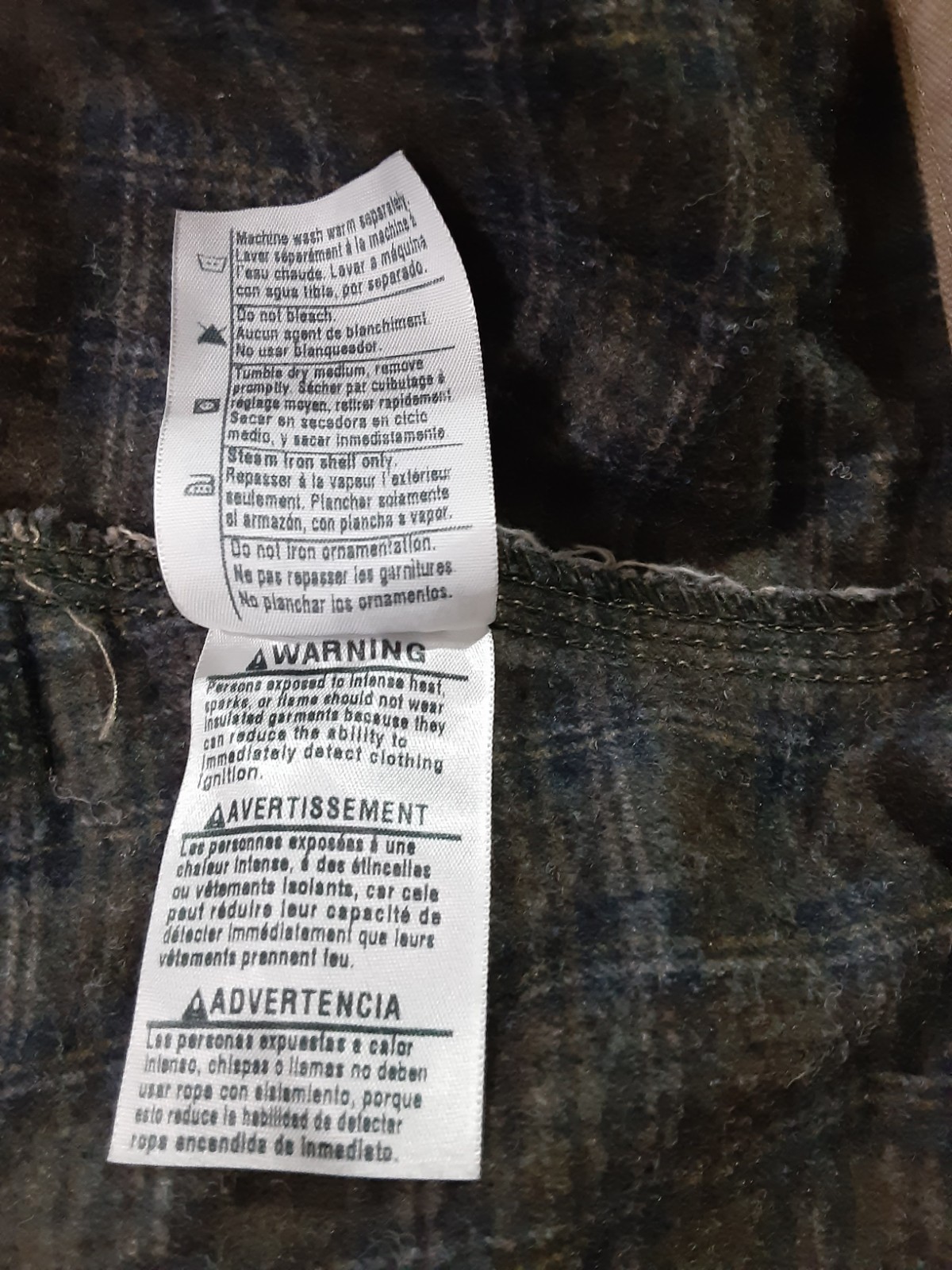 Vintage Carhartt J97 266 Tan Sandstone Duck Jacket Blanket Lined – Reg. 4XL image 7