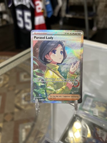 Parasol Lady 255/182 Pokémon Paradox Rift Special Illustration Rare Holo NM/MT!!