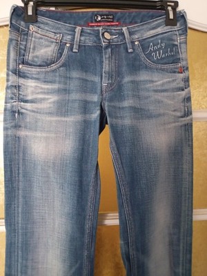 Andy Warhol by Pepe Jeans Hose Skinny Low Waist L22639 Waist 26 inseam32