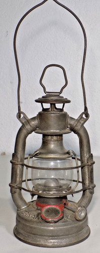 1930's A++ ORKAN Fledermaus Bat Lantern No.666 Germany-Original Glass/Finish-A++