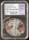 2019-W $1 SILVER AMERICAN EAGLE NGC PF70 FDOI signed ELIZABETH JONES : 06570