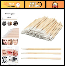 1600 Pcs 2.75" Pointed Cotton Swabs for Microblading  Precision Makeup Applicat