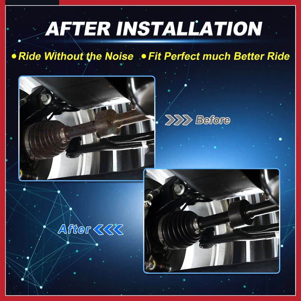 1 Pcs Front Left Driver Side CV Axle Shaft Assembly for Pontiac Vibe 2007-2008 - Image 3 of 4