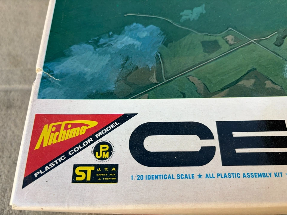 Vintage Nichimo Cessna Skyhawk 172 Model KIT 1/20 Scale Airplane Plane NIOB - Image 4 of 4