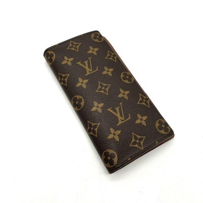 Louis Vuitton Long Wallet Bi Fold Portefeuille Brazza Monogram