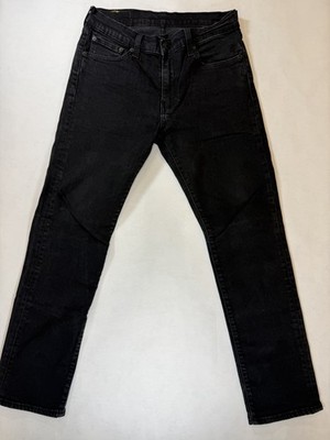 Levi's 511 Slim Fit Men's Black Jeans W31 L30 Stretch Denim 04511-1907