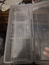 Alpha 3-Clear Plastic Organizing Holds 15 cassette tapes