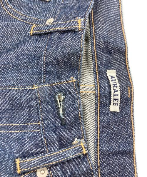 AURALEE HARD TWIST DENIM 5P PANTS Indigo A00P01DM | eBay