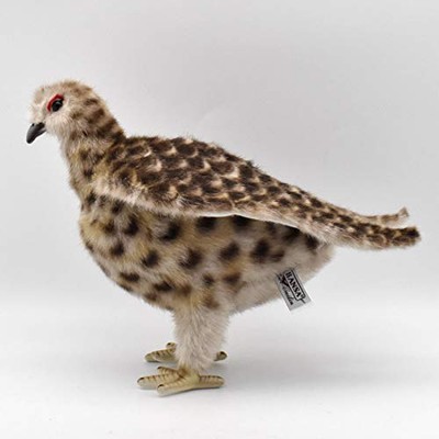 HANSA Rock Ptarmigan Bird Plush Toy BH7647 Stuffed Animal
