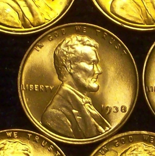 1938-P CHOICE BU - SOLID LINCOLN WHEAT CENT - GOOD LUSTER - CLEAN - SEE PICS!!