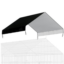 Chicken Coop Cover Sturdy Coated Cloth Chicken Coop Tarp