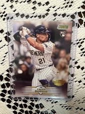 2025 Stadium Club Caleb Durbin Members Only SSP Stamp Brewers Rookie RC
