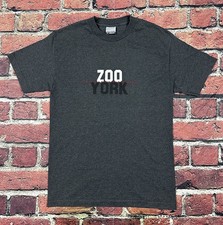 Vintage 90s Zoo York Skateboards T-Shirt Made in USA Medium NYC Unbreakable Y2K
