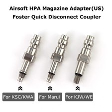 HPA Quick Disconnect Adapter Foster Coupler US Version Airsoft Gas Connector