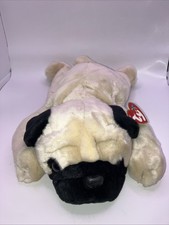 TY Beanie Buddy Pugsly The Pug Dog Plush Toy