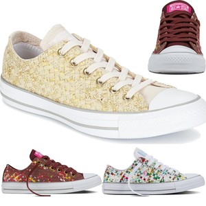 womens patterned converse