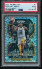 Brittney Sykes 2022 Panini Prizm WNBA Mojo Prizm /25 #151 PSA 9