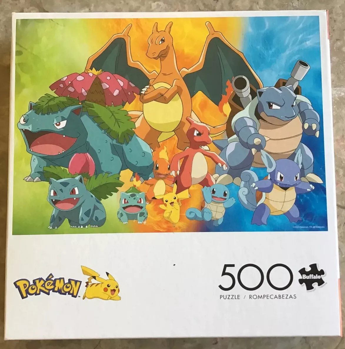 Buffalo Games Pokemon Puzzle Kanto Region Evolutions New