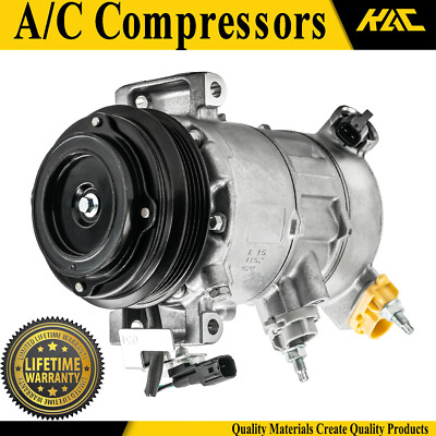 A/C Compressors&Clutches For Ford Mustang EcoBoost 2015-2022 2023 L4 2.3L 168310