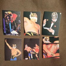 Japan Pro-Wrestling Tiger Mask Mini-Trading Cards Set