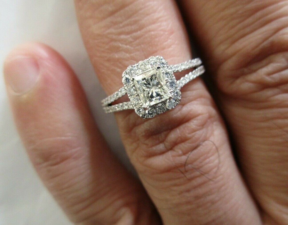 Carat 14K Gold Diamond Engagement Ring I-SI2 Value=$8,950 - Main Image