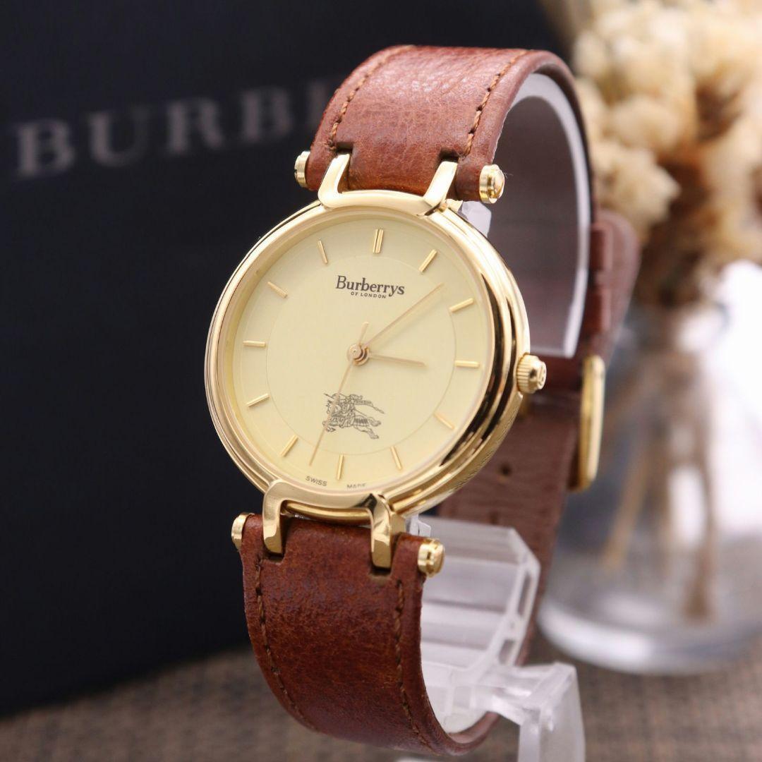 Burberrys Watch 3200 Quartz 18k Gold Plated T2774 for sale Burberrys Watch 3200 Quartz 18k Gold Plated T2774 for sale