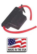 10 Gauge Water Resistant MAXI Fuse Holder W/ Cover Car Audio Amp Install USA