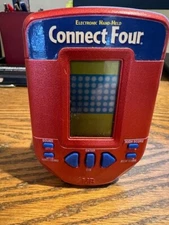 Electronic Handheld Game - Connect Four - Works/Looks Great! A real Classic!
