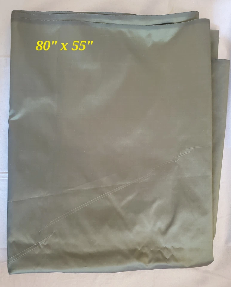 18+ YDS Total 100% SILK STRIPES, CHECK, PLAIN ETC. DRAPERY UPHOLSTERY FABRIC - Image 2 of 4