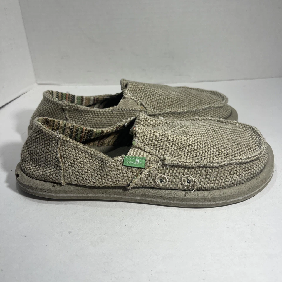 Zapatos mocasines Sanuk vagabundos tostados talla 3 Foto 4 de 4