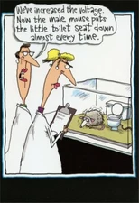 Increased Voltage Funny McCoy Bros Birthday Card - Greeting Card by Nobleworks