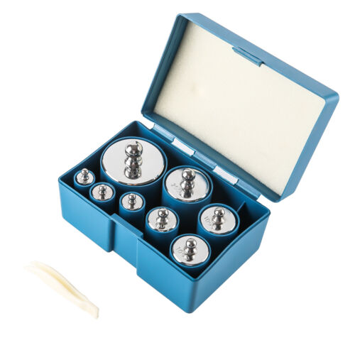8 PCS 1000g 1kg Calibration Weight Set w/ CS500 500g x 0.1g Digital Pocket Scale - Picture 2 of 9