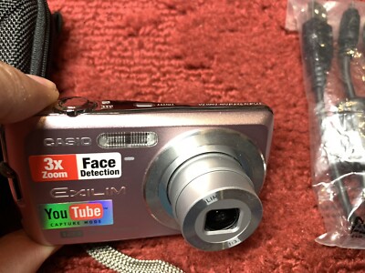 Casio Digital Camera Exilim EX-Z35 12.0MP Rare PINK TESTED No