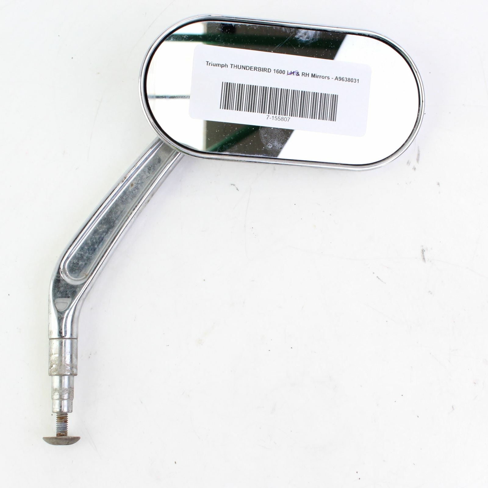 Triumph Thunderbird Storm LT Commander Oval Mirrors Chrome  