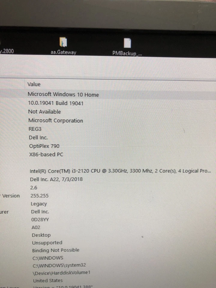 Dell Optiplex 790 SFF i3-2120 8GB DDR3 160 HDD Windows 10 - Image 2 of 2