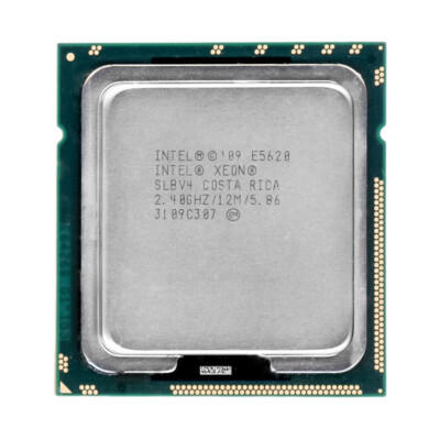  Prozessor INTEL  INTEL XEON E5620 2.4GHZ SLBV4 LGA1366 64-BIT 12MB CACHE