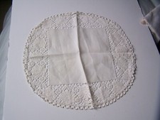 DOILIES, LACE, ROUND, PLAIN SQUARE,  FLORAL, VINTAGE