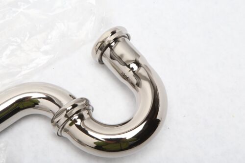 Firma Hardware 1-1/4" P-TRAP CON FLANGIA Ottone Cromato T34 - Foto 2 di 8