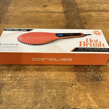 Corioliss Hair Straightening Hot Brush 3-IN-1...