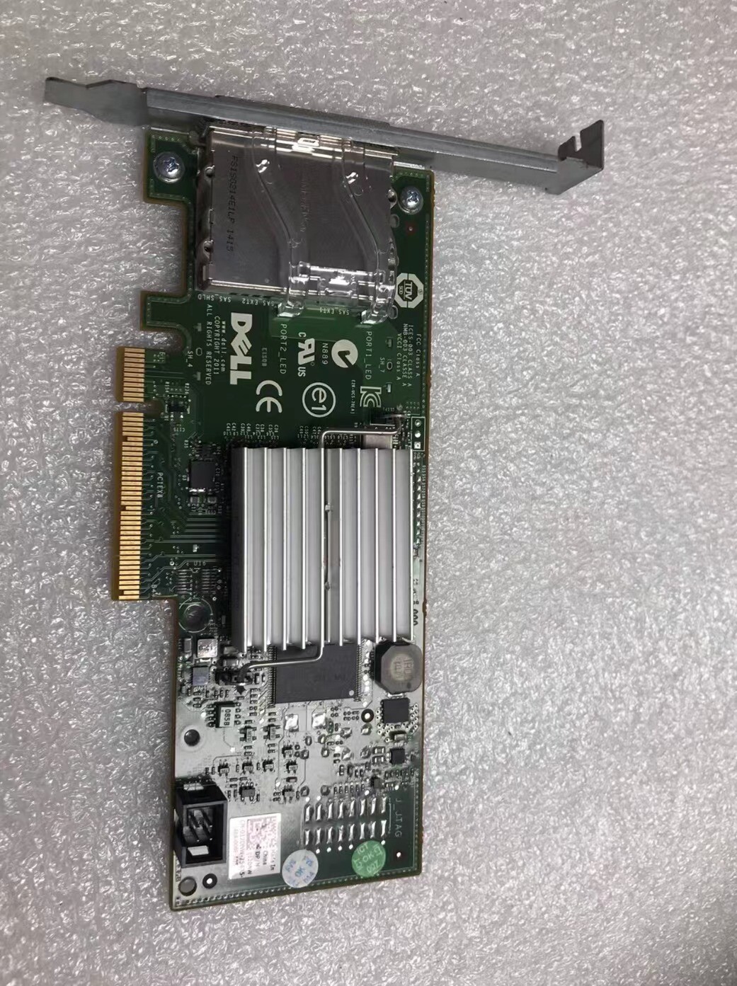 Dell H200E 6Gb/s SAS PCIe HBA 2 Port Ext SFF-8088 12DNW LSI SAS