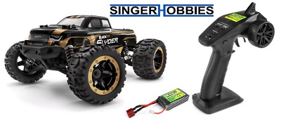 BLACKZON BZN540101 Slyder 1/16th RTR 4WD Electric Monster Truck - RTR -Gold HRP