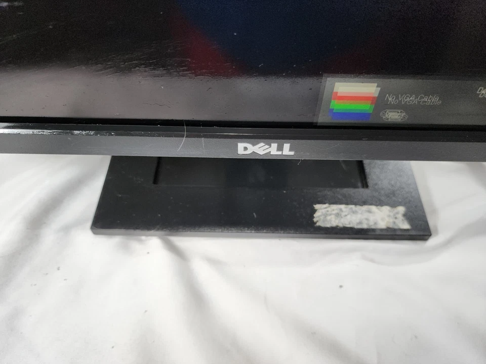 Dell Widescreen LCD Flat Panel Monitor VGA / DVI 20'' E2010Ht E2010 E2011Ht 20 - Image 3 of 4