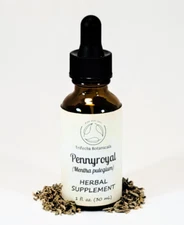 PENNYROYAL Herbal Supplement / Liquid Extract Tincture / Mentha pulegium Herb
