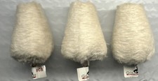 Lot of 3 Goliath 2-1/2" Cone Shape Polishing Buffing Wheel with 1/4" Shank- MCB