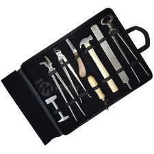 7 Pcs Hoof Tool Kit Heavy Duty Professional Horse Farrier Grooming Clincher Kits